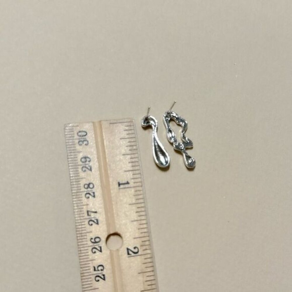 Water drop earrings N803 - Picture 4 of 4